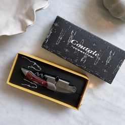 法國Coutale侍者之友 手工木柄侍酒刀 兩段式開瓶器<br>Coutale Prestige Sommelier’s Cork Screw