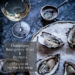 Dec.12 布爾喬亞迪亞茲 小農香檳品酒會 - 搭配新鮮空運法國生蠔，C'est Bon！