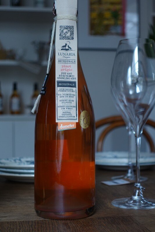 2022 盧納莉雅傳統灰皮諾氣泡酒 Lunaria Orsogna Ancestrale Pinot Grigio Pet Nat Brut Nature:圖片 2