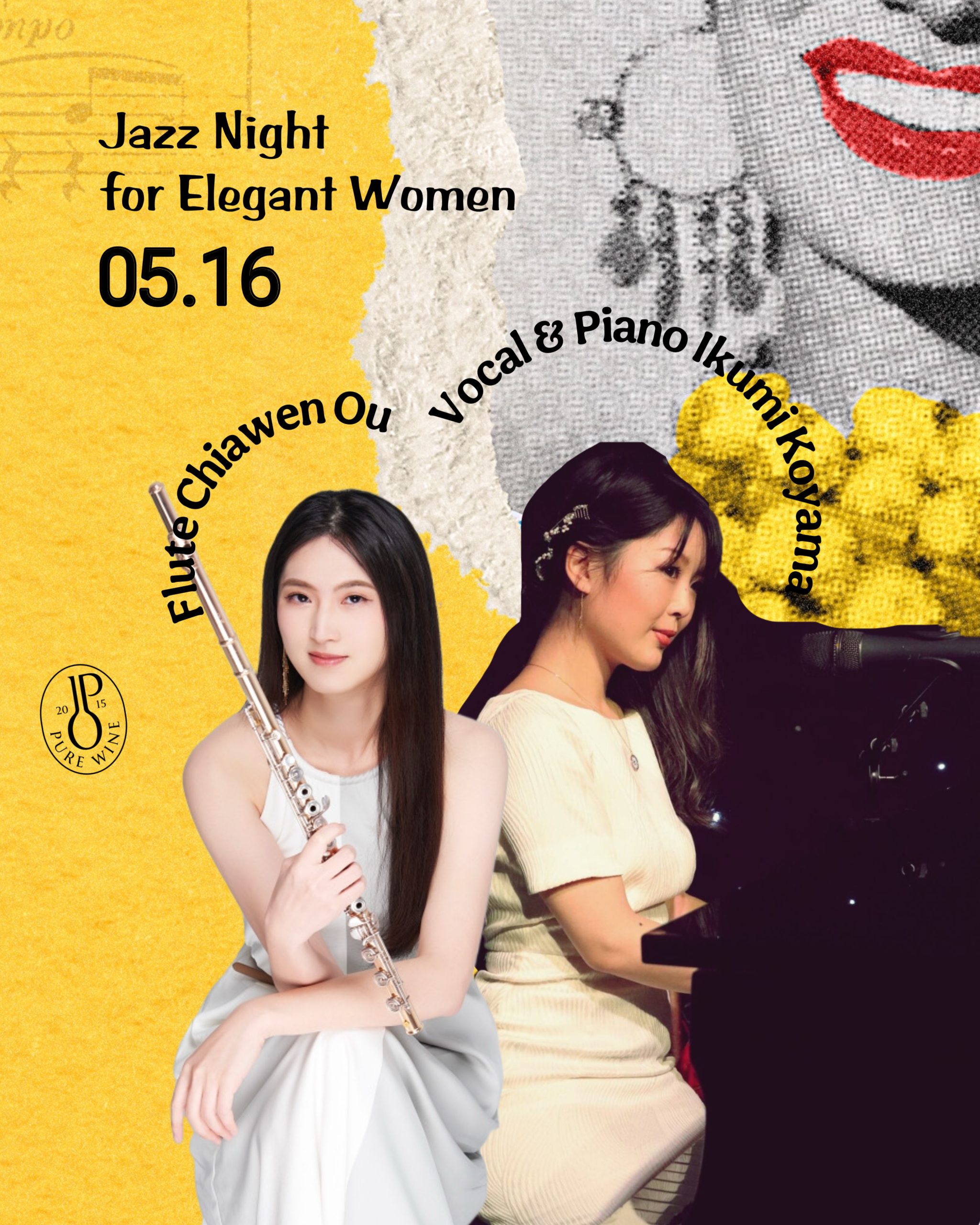 5. 16 Friday Jazz - Vocal & Piano Ikumi Koyama x Flute Chiawen Ou